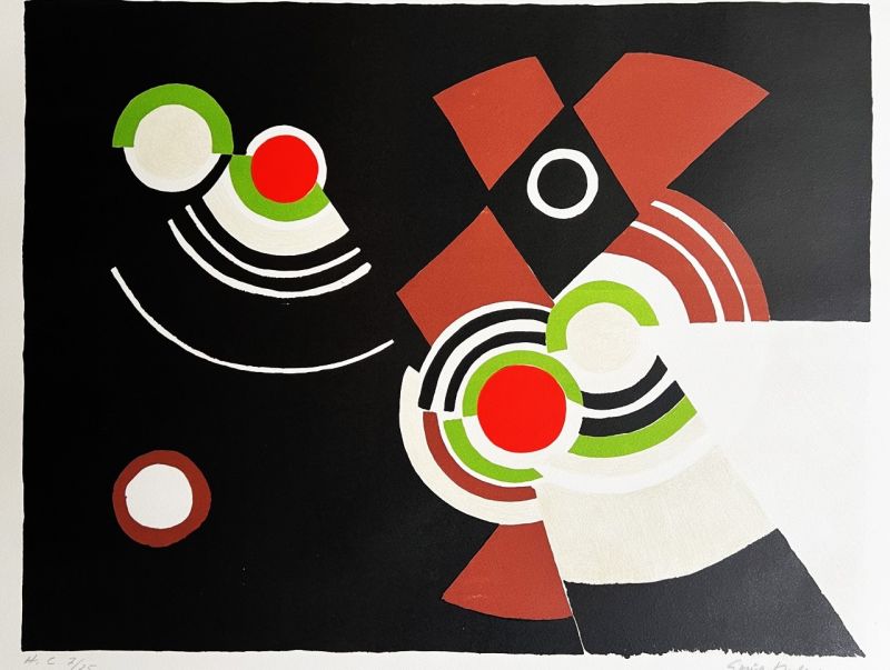 Cinéma (Farblithographie) - Sonia DELAUNAY