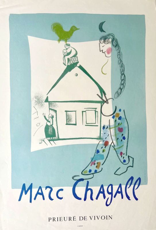 Prieuré de Vivoin (Poster) - Marc CHAGALL