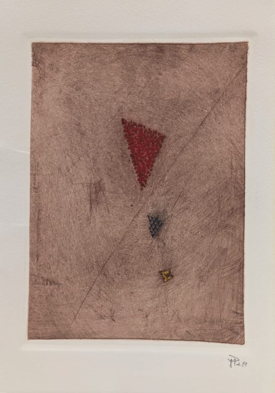 Carte de Voeux - Galerie Michel (Paris) (Gravure) - Arthur Luiz  PIZA