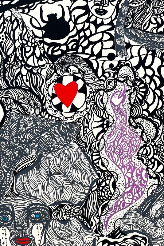 L'arbre à tête de serpent (Serigrafía) - Niki DE SAINT PHALLE