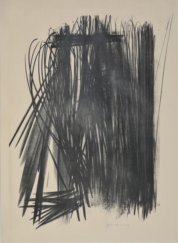 Lithograph L 96 by HARTUNG Hans