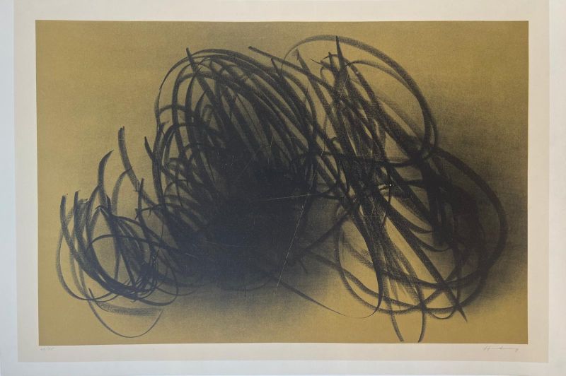 L 1970-9 / Farandole (Lithograph) - Hans HARTUNG