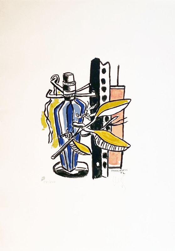 Sans Titre (Sérigraphie) - Fernand LEGER