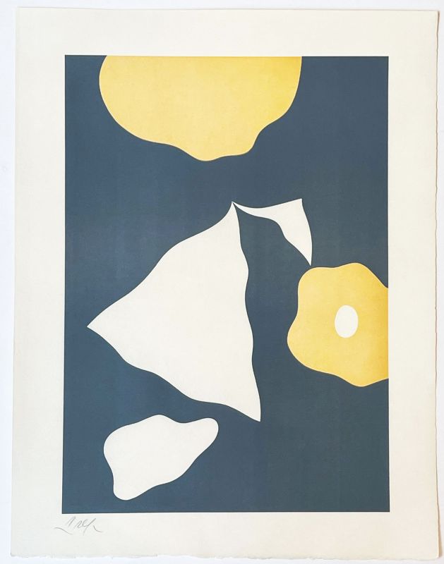 Constellation aux cinq formes (Lithographie) - Hans ARP