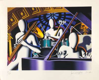 Sans titre (Siebdruck) - Mark KOSTABI