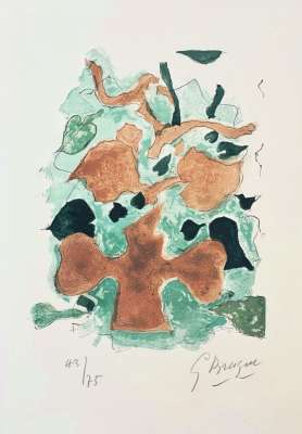 La Fôret "Lettera Amorosa" (Lithographie) - Georges BRAQUE