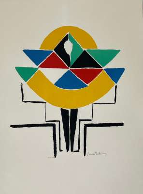 Carnaval (Lithographie) - Sonia DELAUNAY