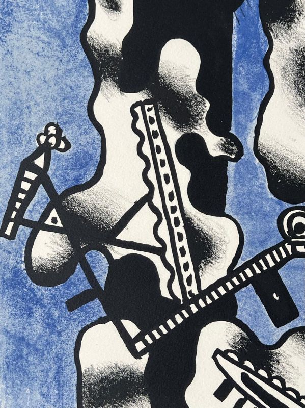 Paysage 48 (Lithograph) - Fernand LEGER