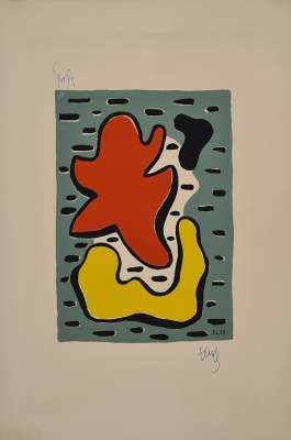 Sans titre (Silksreen) - Fernand LEGER