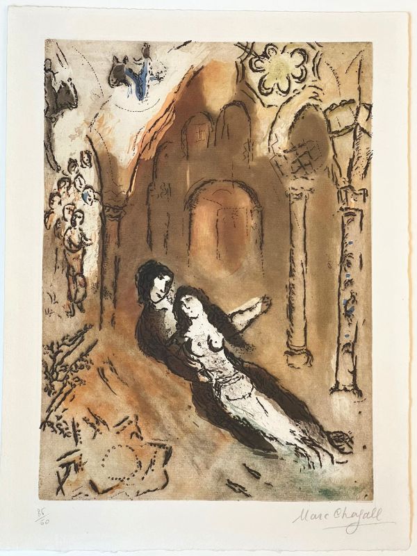 Grenade (Eau-forte et aquatinte) - Marc CHAGALL