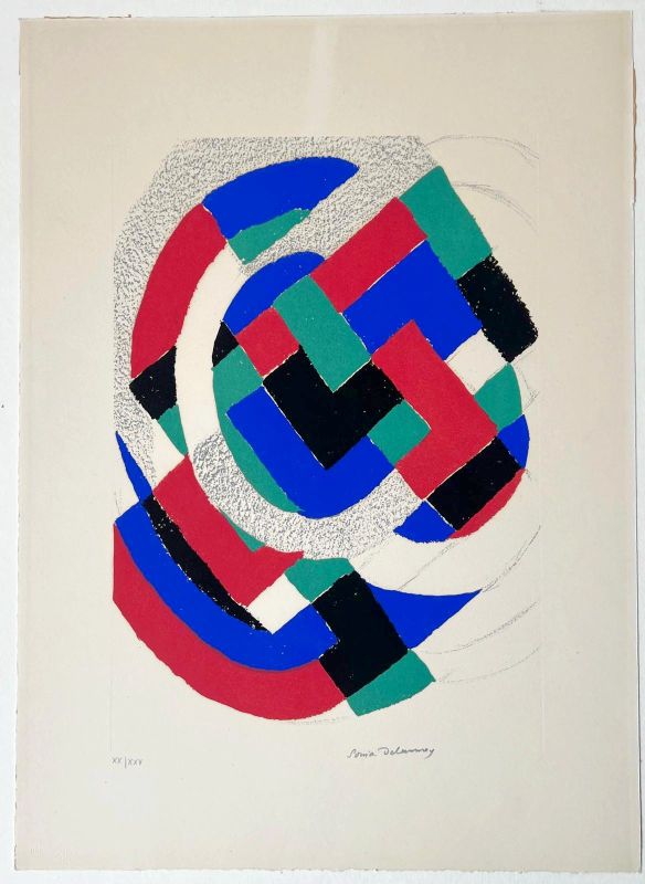 Gravure II (Eau-forte et aquatinte) - Sonia DELAUNAY