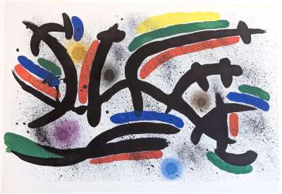 Miro Lithographe I (Farblithographie) - Joan  MIRO