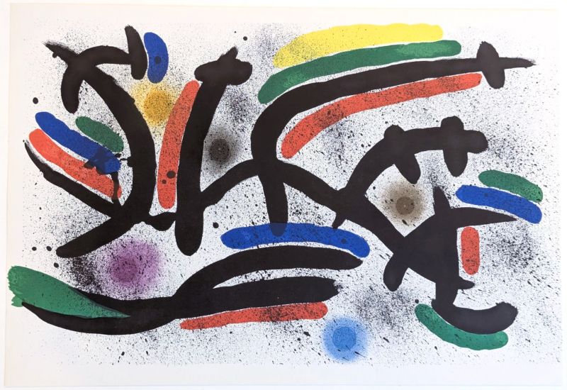 Miro Lithographe I (Lithographie) - Joan  MIRO