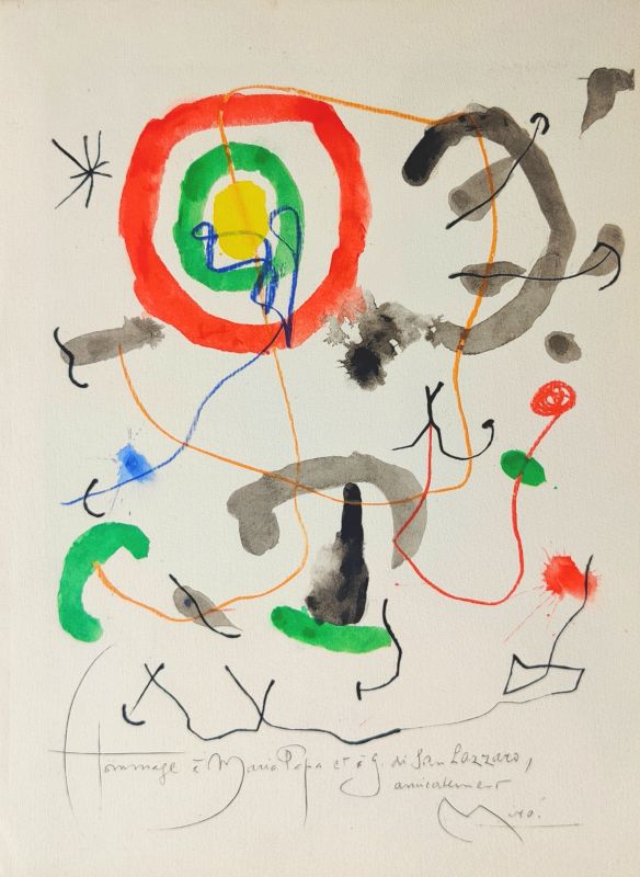 Quelques fleurs pour des amis (Facsímil) - Joan  MIRO