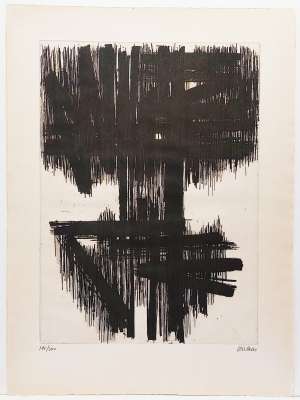 Eau-forte VI (Aguafuerte) - Pierre  SOULAGES