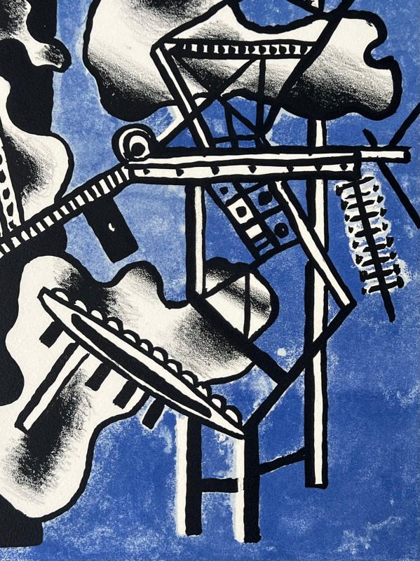 Paysage 48 (Lithograph) - Fernand LEGER