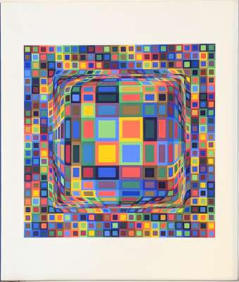 Koska MC (Siebdruck) - Victor  VASARELY