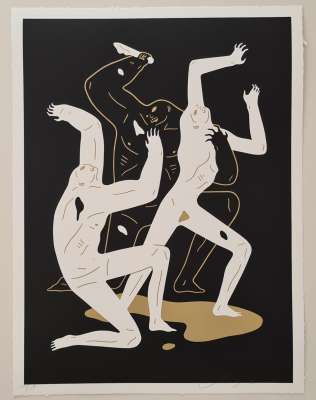 Cléon Peterson (1973) / Heathens (Black) (Silksreen) - Cleon PETERSON