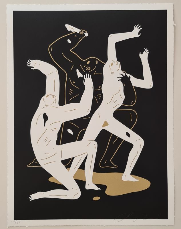 Cléon Peterson (1973) / Heathens (Black) (Siebdruck) - Cleon PETERSON