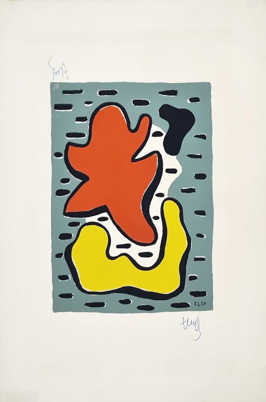 Sans titre (Silksreen) - Fernand LEGER