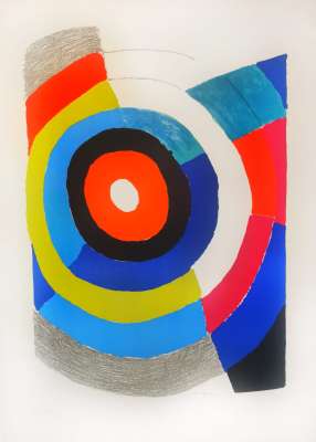 Cible (Lithographie) - Sonia DELAUNAY