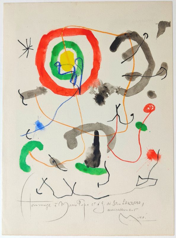 Quelques fleurs pour des amis (Facsímil) - Joan  MIRO