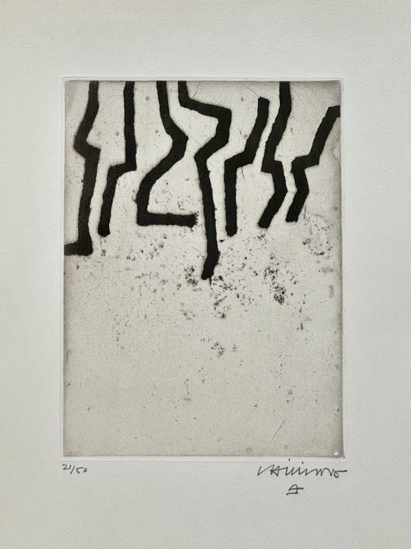 Aldati (Etching) - Eduardo CHILLIDA