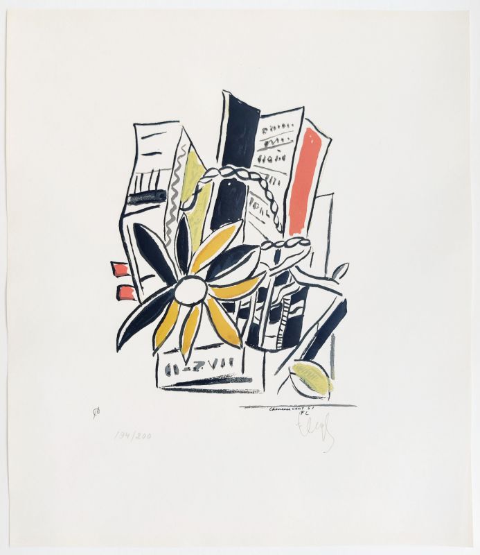 Chevreuse (Silksreen) - Fernand LEGER