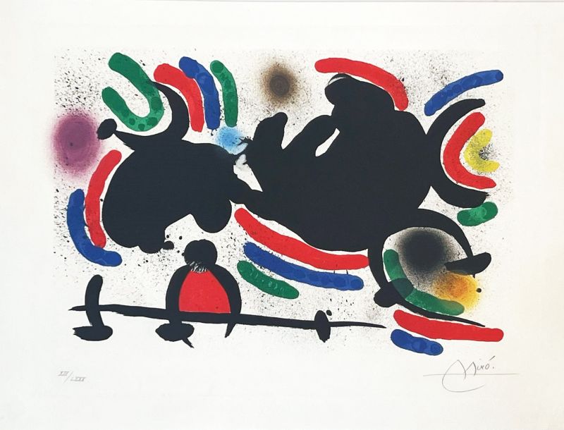 Miro Lithographe I (Lithographie) - Joan  MIRO