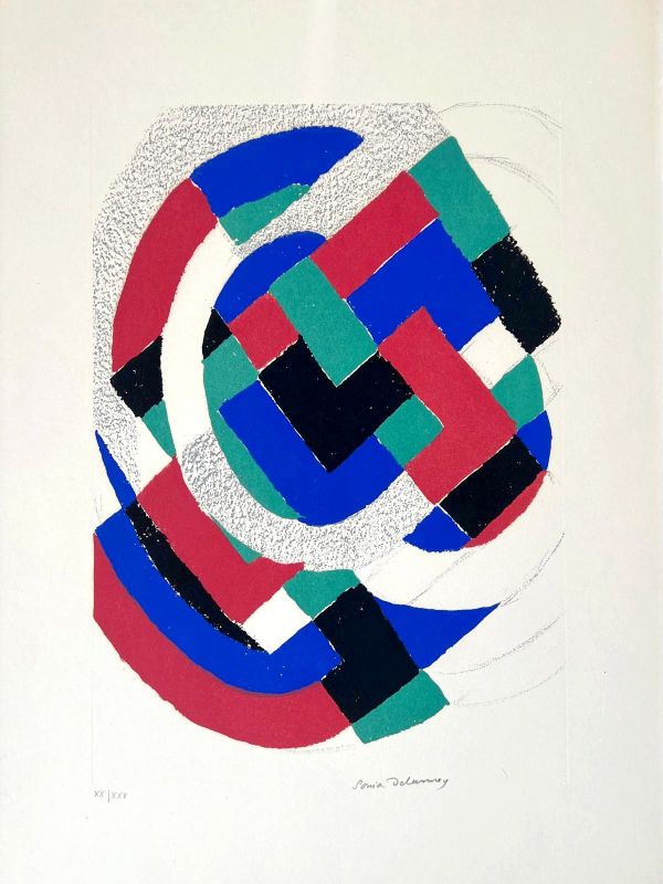 Gravure II (Eau-forte et aquatinte) - Sonia DELAUNAY