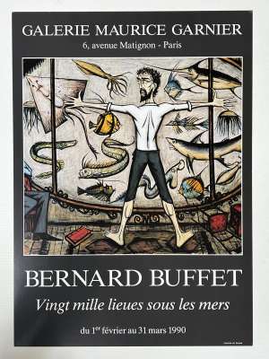 Vingt mille lieues sous les mers (Poster) - Bernard BUFFET