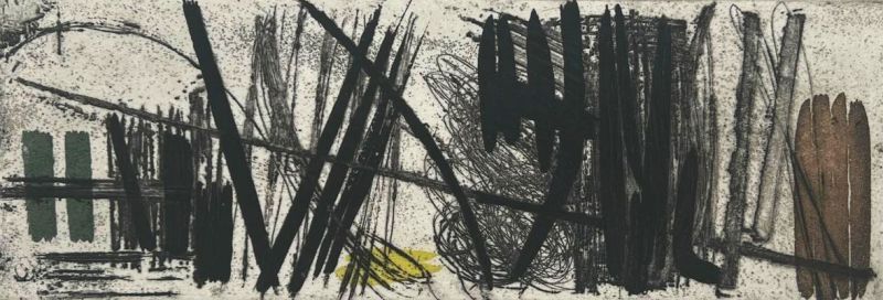 G 4 (Aguafuerte y aguatinta) - Hans HARTUNG