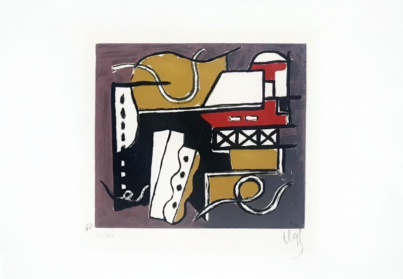 Construction (Silksreen) - Fernand LEGER