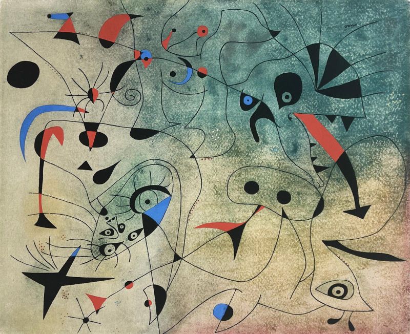 L'étoile matinale (Constellations) (Plantilla) - Joan  MIRO