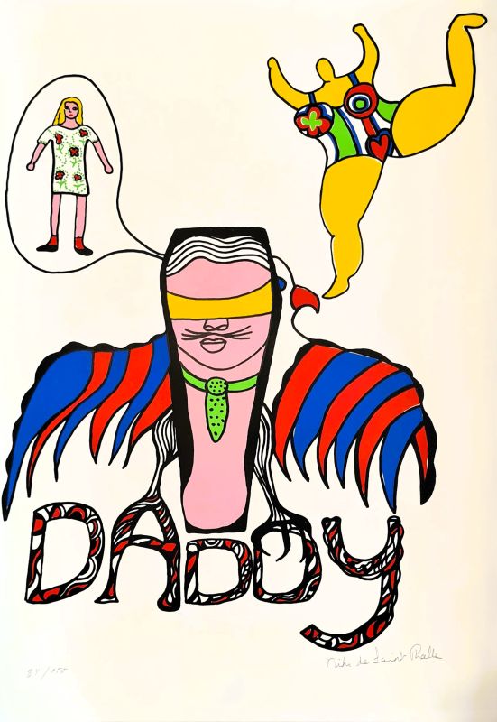 Daddy (Serigrafía) - Niki DE SAINT PHALLE