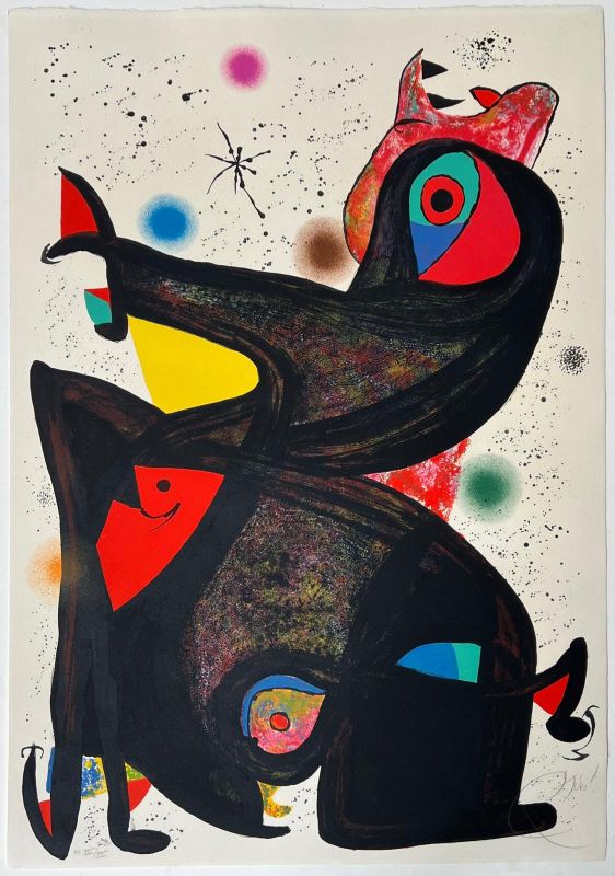 Barnabé (Lithographie) - Joan  MIRO