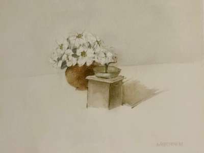 The other coffee grinder (Watercolor (contemporary)) - Annapia ANTONINI