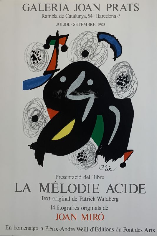 La Mélodie Acide (Póster) - Joan  MIRO