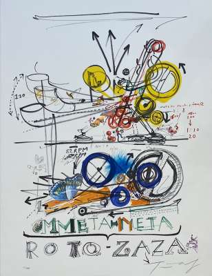 Meta-Meta, Roto-Zaza (Technique mixte (moderne)) - Jean TINGUELY