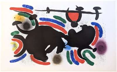 Miro Lithographe I (Litografía) - Joan  MIRO