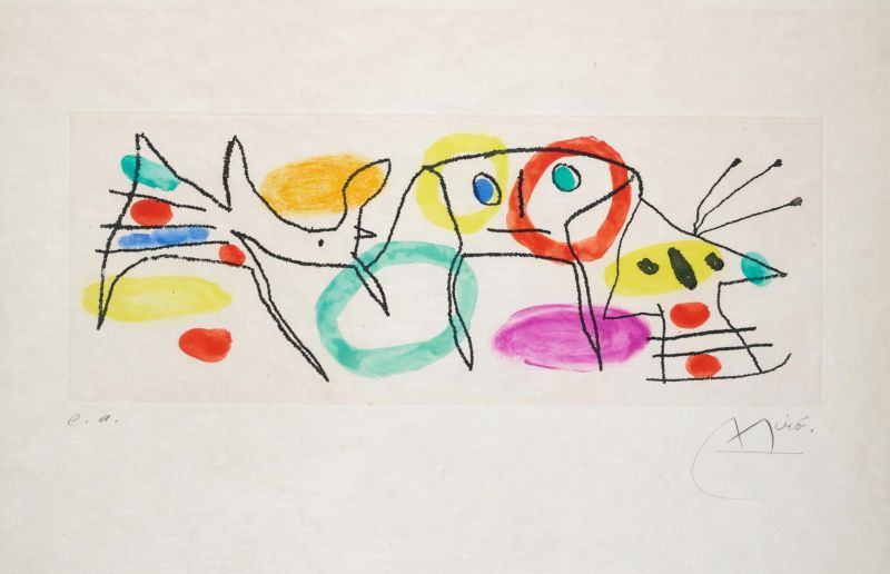 La Magie quotidienne (Radierung und Aquatinta) - Joan  MIRO