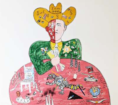 I am God (Litografía) - Niki DE SAINT PHALLE