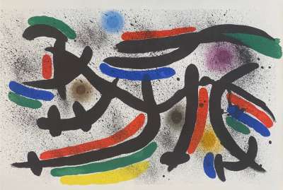 Miro Lithographe I (Lithographie) - Joan  MIRO