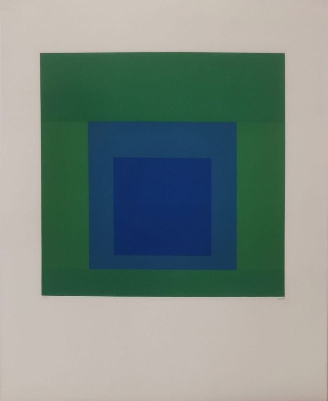 Hommage au Carré (Serigrafía) - Josef ALBERS