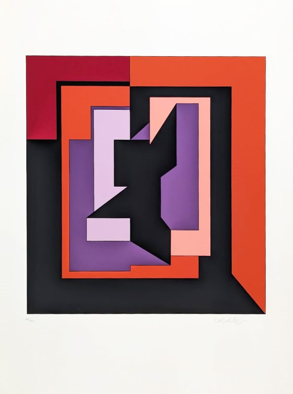 Eika (Siebdruck) - Victor  VASARELY