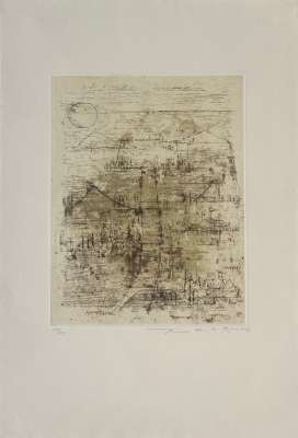 The Stairs (Etching) - Wou-ki  ZAO