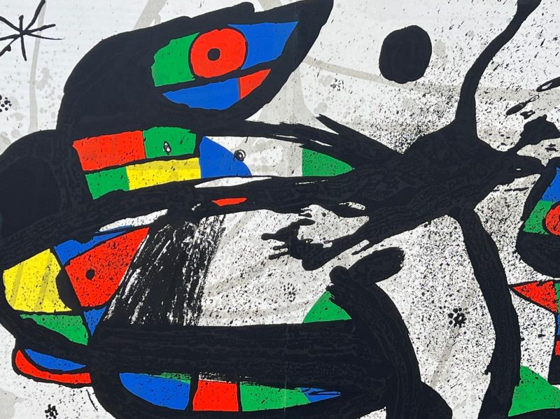 Femme-oiseau (Litografía) - Joan  MIRO