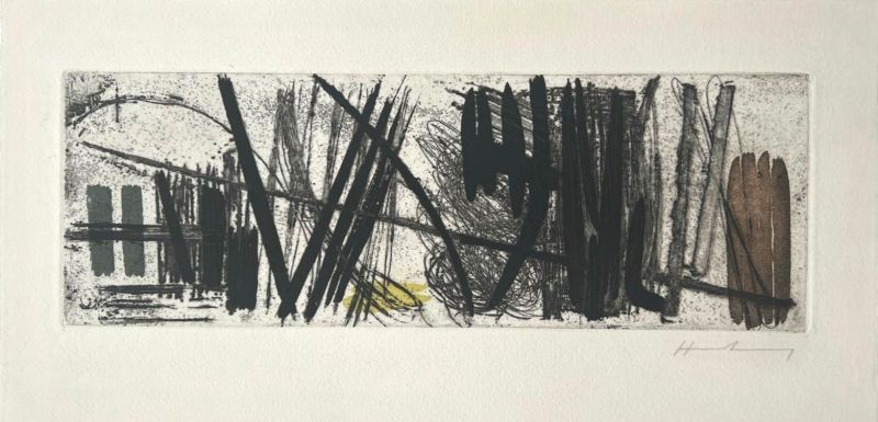 G 4 (Aguafuerte y aguatinta) - Hans HARTUNG