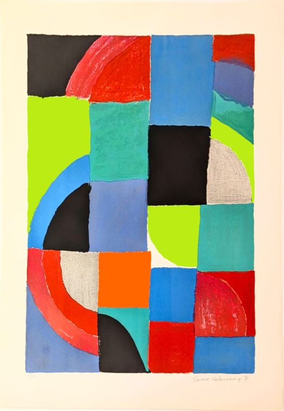 Primavera (Litografía) - Sonia DELAUNAY