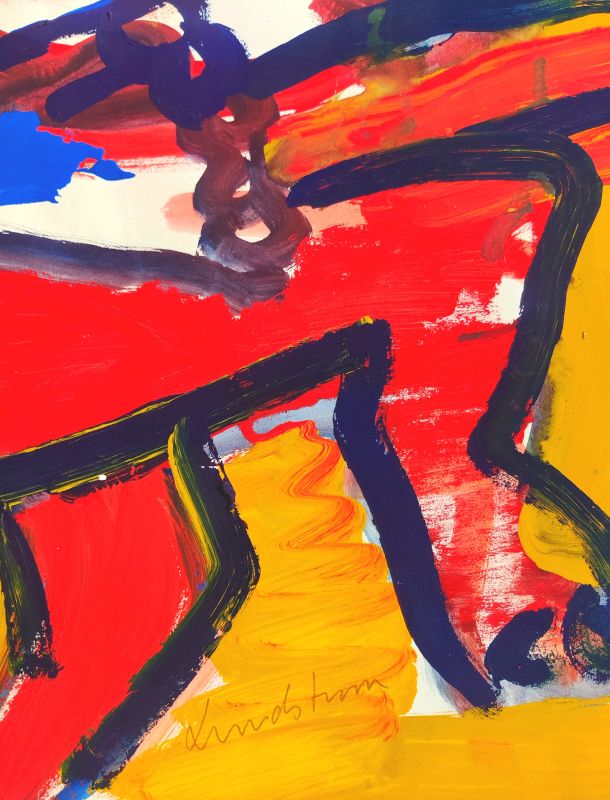 Untitled (Gouache (modern)) - Bengt LINDSTROM